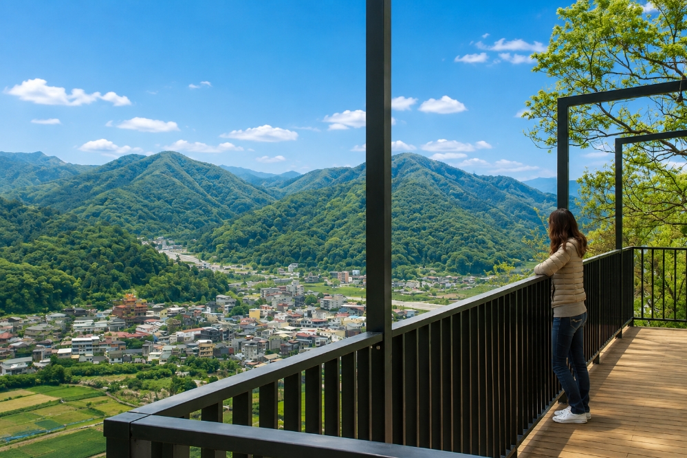南庄水岸明珠景觀咖啡屋與庭園風景 06